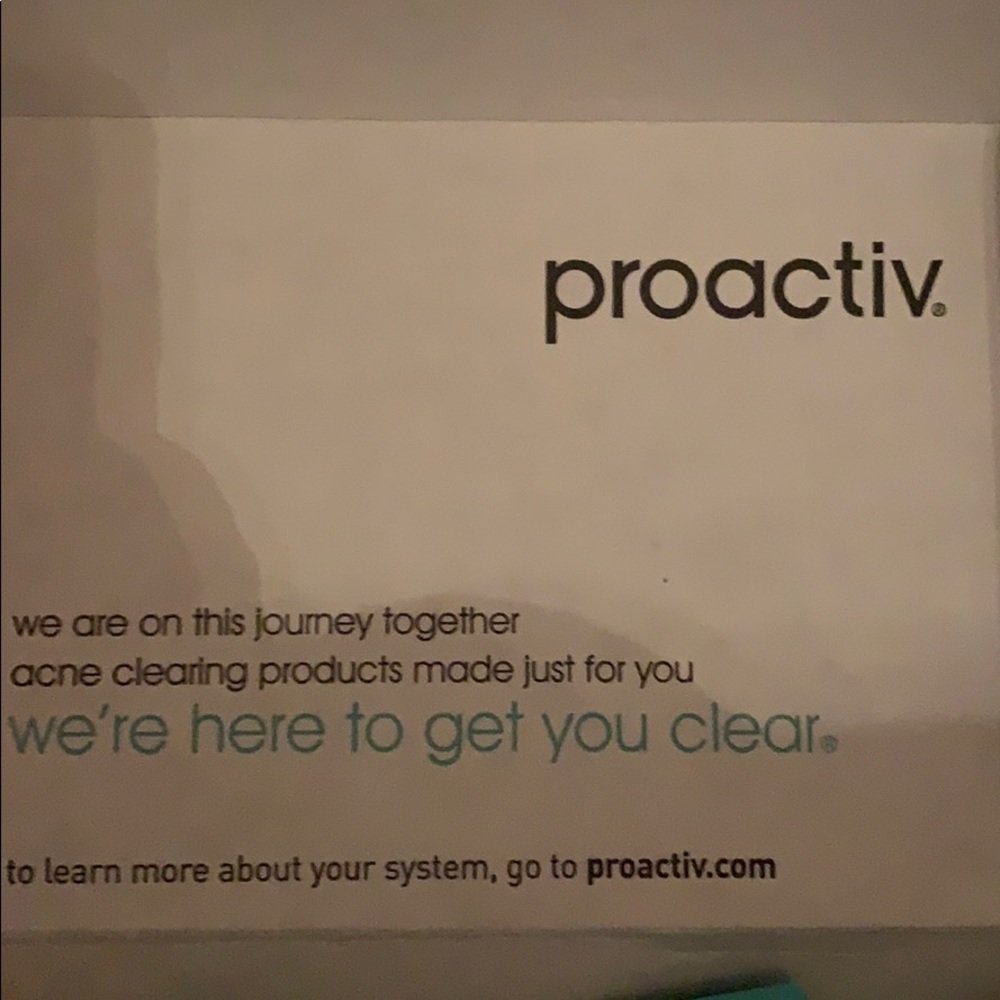 Proactiv skin care